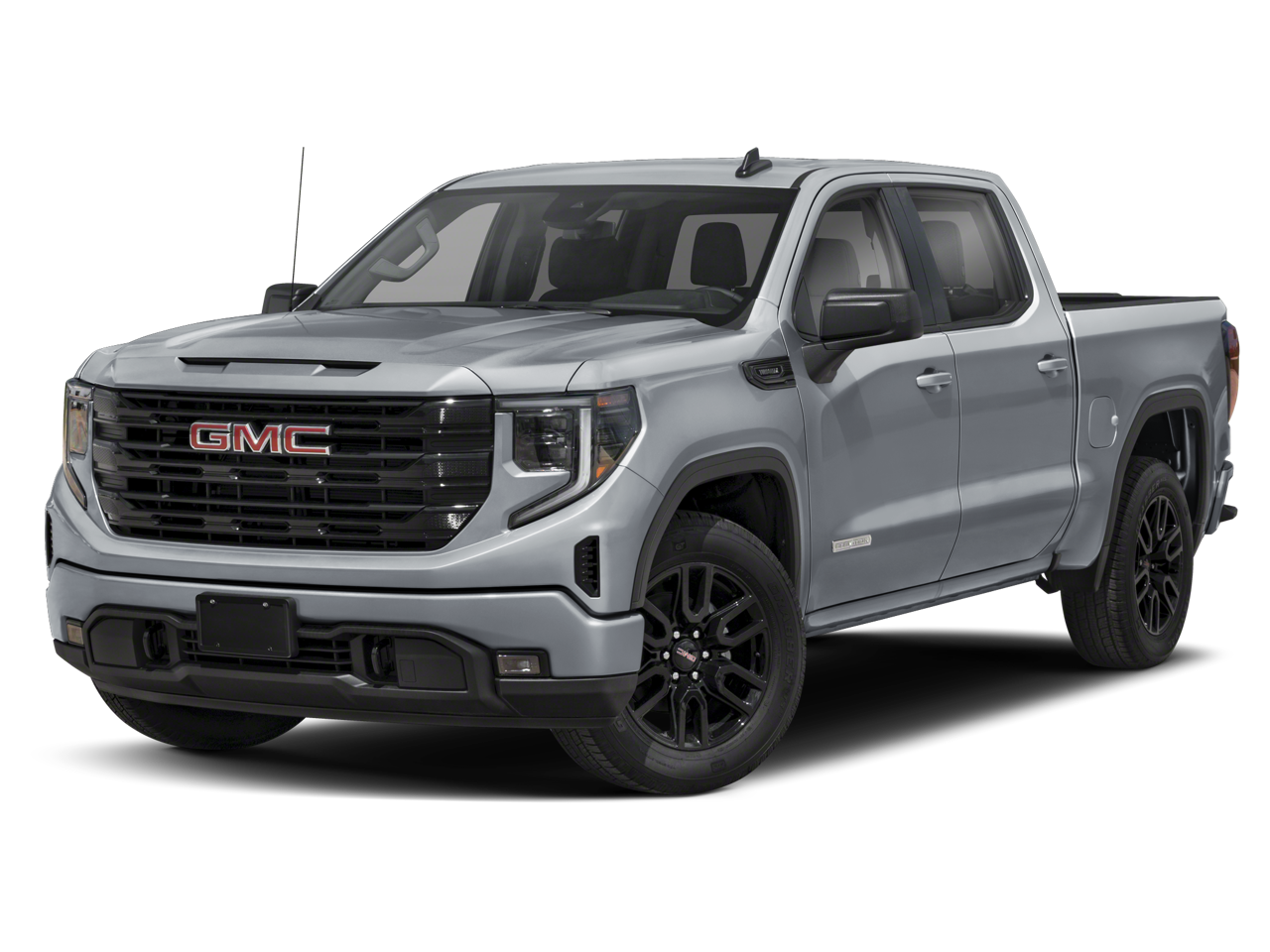 2026 GMC Sierra 1500 Elevation in Cardinal Red — front three-quarter view