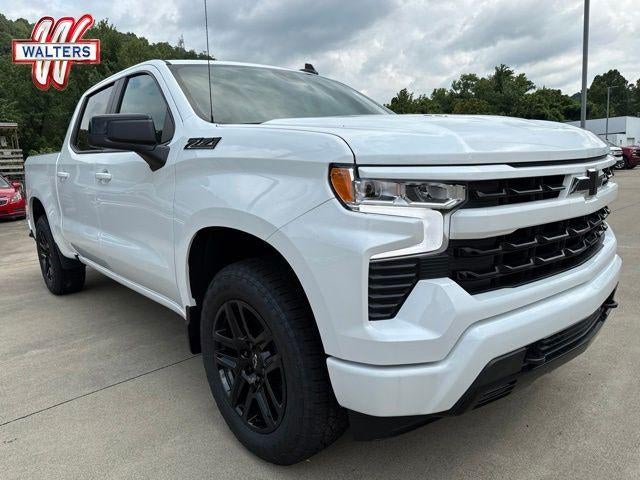 2026 Chevrolet Silverado 1500 RST in Summit White — front three-quarter view