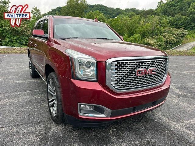 2017 GMC Yukon 4WD 4dr Denali in Crimson Red Tintcoat — front three-quarter view