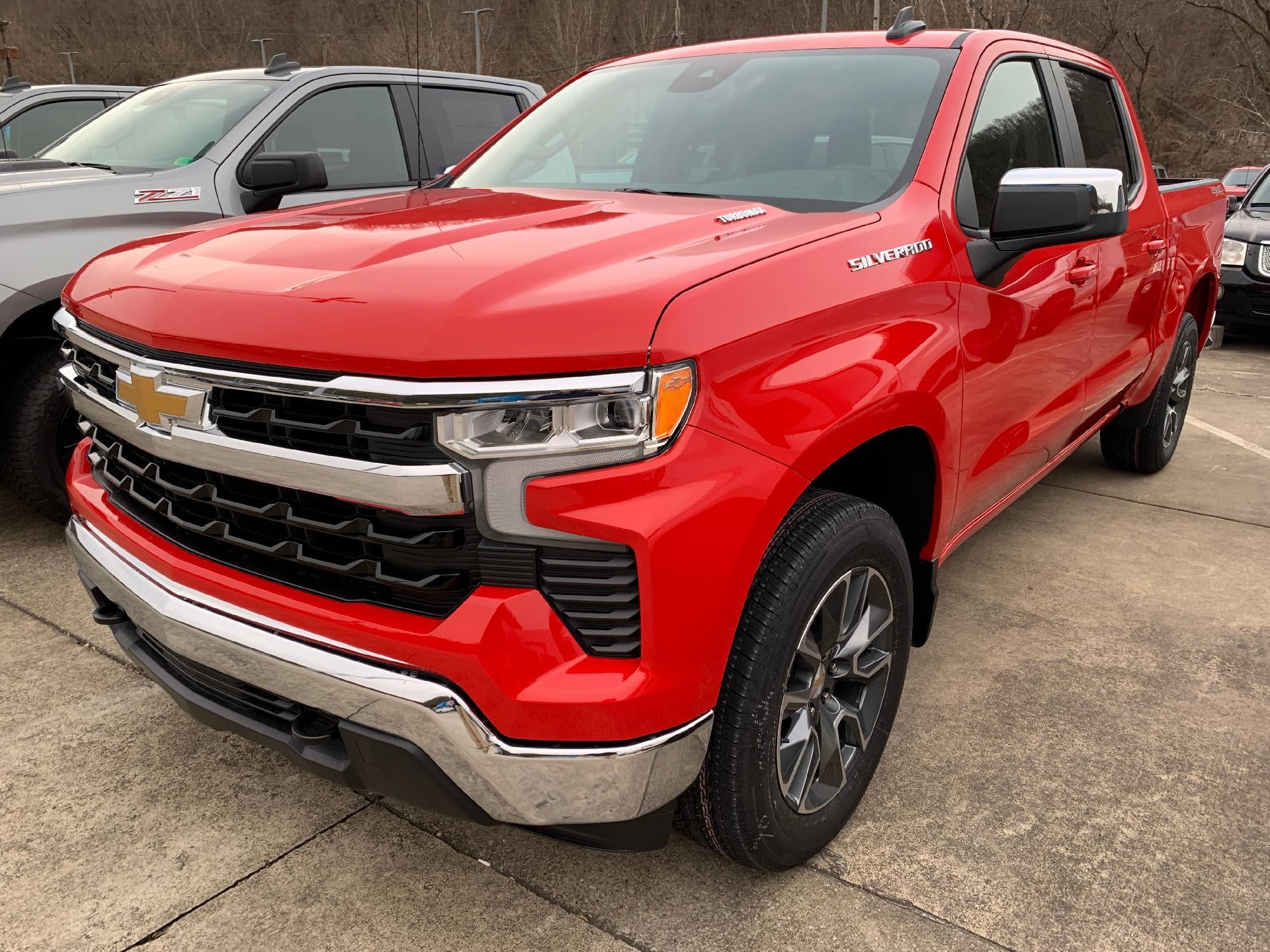 2026 Chevrolet Silverado 1500 — rear three-quarter view
