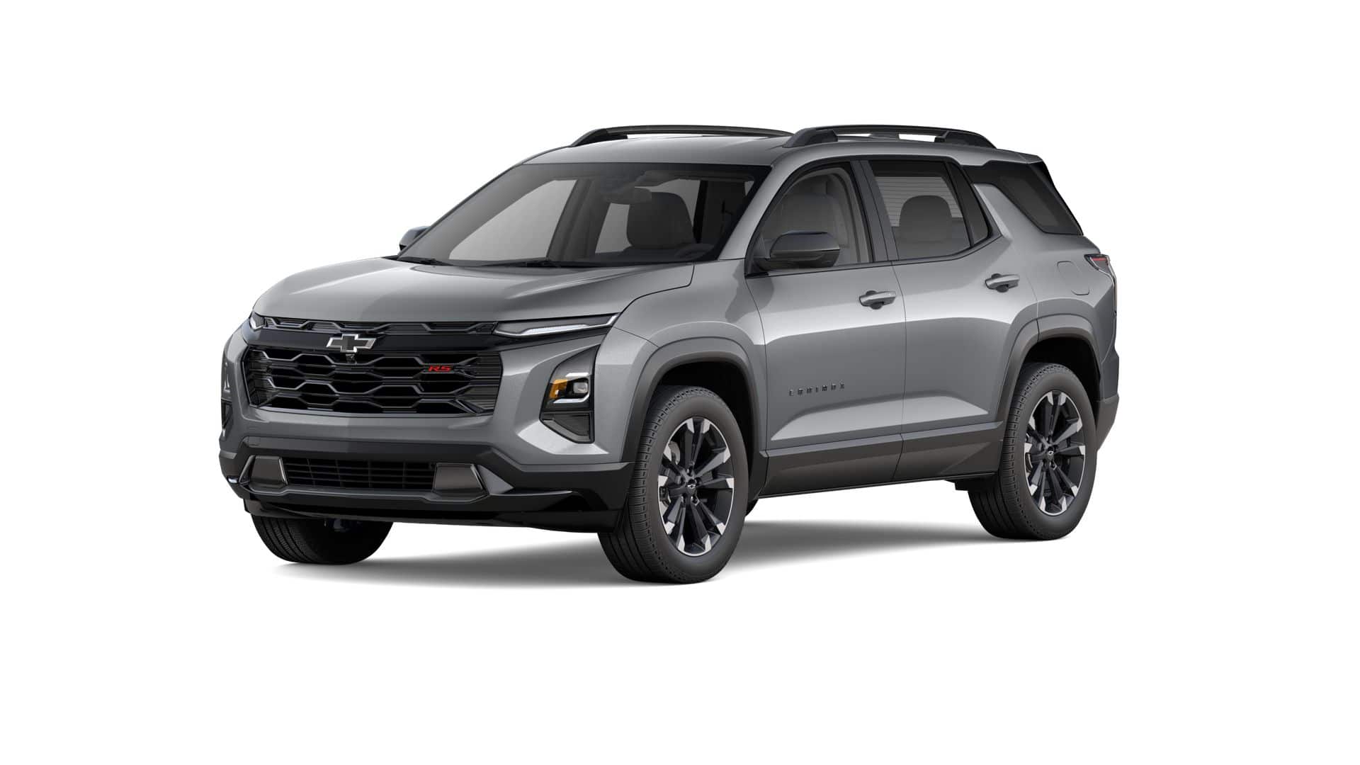 2026 Chevrolet Equinox RS in Sterling Gray Metallic — front three-quarter view