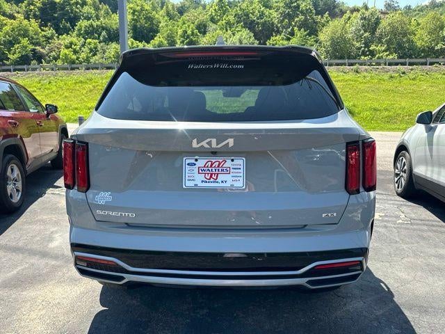 2023 Kia Sorento — rear three-quarter view