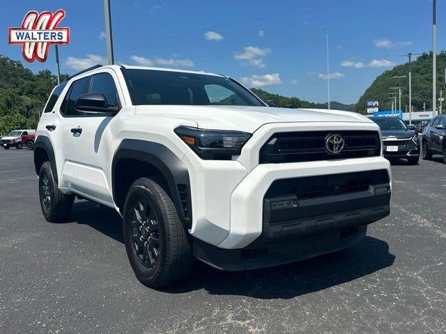 2025 Toyota 4Runner TRD Sport Premium 4WD (Natl) in White — front three-quarter view