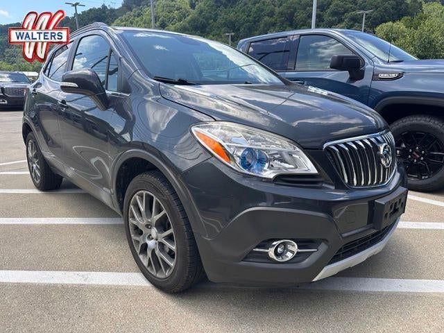 2016 Buick Encore Sport Touring AWD in Includes (Bt3) Dark Argent Metallic Lower Accent Color.) — front three-quarter view