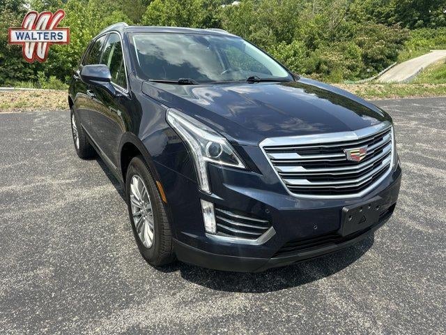 2017 Cadillac XT5 FWD 4dr Luxury in Dark Adriatic Blue Metallic — front three-quarter view