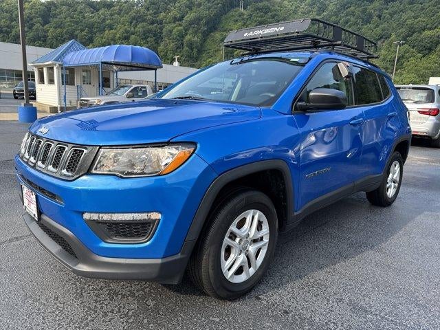 2018 Jeep Compass — rear three-quarter view