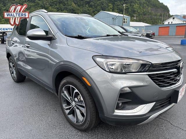2023 Buick Encore GX Select FWD in Moonstone Gray Metallic — front three-quarter view