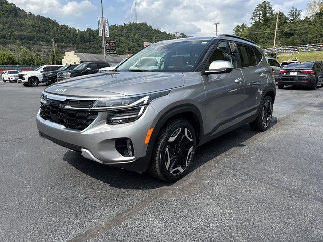 2024 Kia Seltos — rear three-quarter view