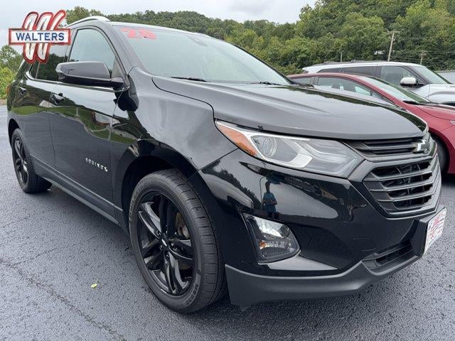 2020 Chevrolet Equinox AWD LT in Mosaic Black Metallic — front three-quarter view