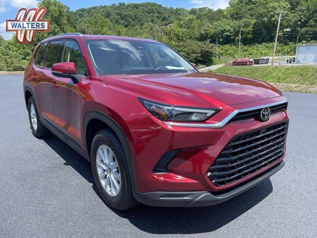 2026 Toyota Grand Highlander XLE AWD (Natl) in Ruby Flare Pearl — front three-quarter view