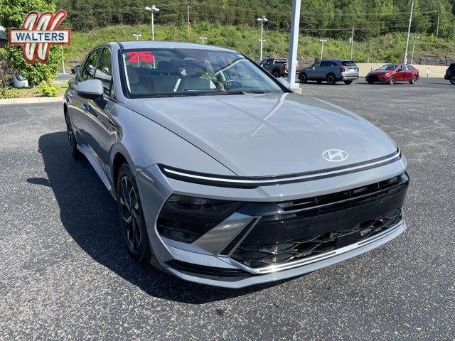 2025 Hyundai SONATA SEL FWD in Transmission Blue — front three-quarter view