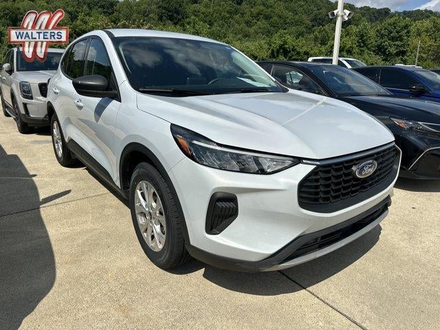 2025 Ford Escape Active FWD in Space Silver Metallic — front three-quarter view