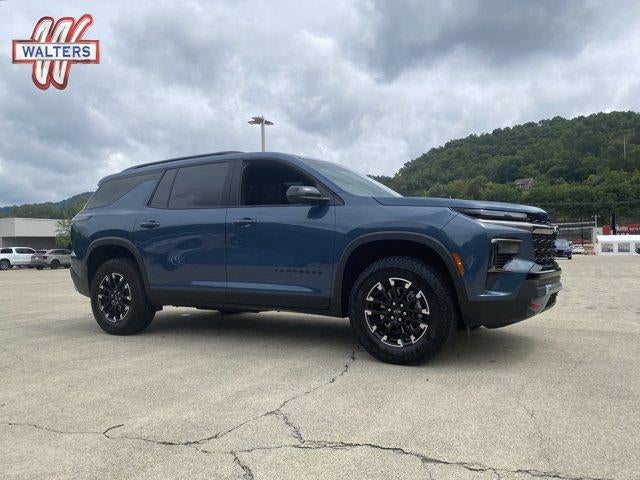 2026 Chevrolet Traverse Z71 in Lakeshore Blue Metallic — front three-quarter view