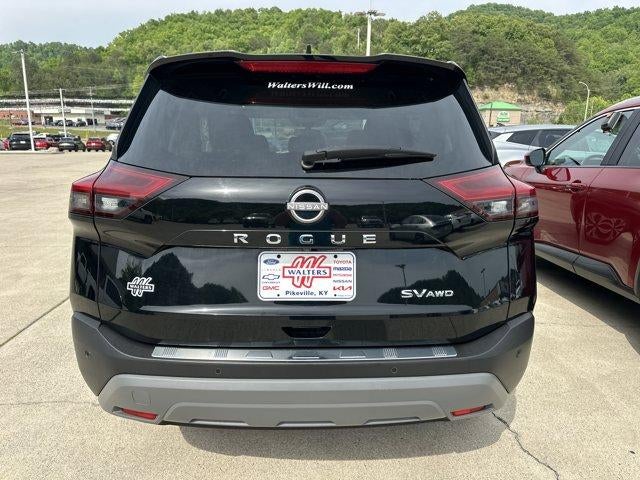 2023 Nissan Rogue — rear three-quarter view